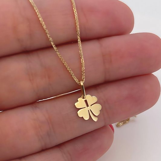 Clover Charm" Necklace